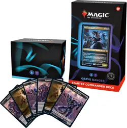 Magic: The Gathering Starter Commander Deck - Grave Danger Blue-Black | Ready... - Image 1