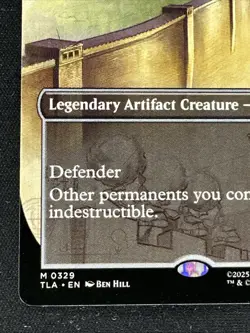 The Walls of Ba Sing Se Borderless #329 Mythic MTG Avatar The Last Airbender TLA - Image 2