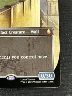 The Walls of Ba Sing Se Borderless #329 Mythic MTG Avatar The Last Airbender TLA - Image 3
