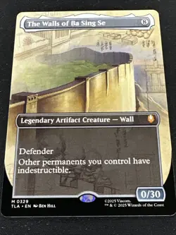 The Walls of Ba Sing Se Borderless #329 Mythic MTG Avatar The Last Airbender TLA - Image 4