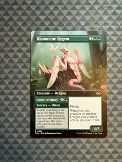 MTG Bloomvine Regent #0381 Borderless Rare Tarkir: Dragonstorm (TDM) - Image 1