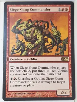 Siege-Gang Commander - Magic 2010 Core Set M10 - Magic the Gathering MTG Nice! - Image 1