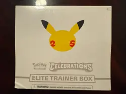 Pokemon TCG Celebrations 25th Anniversary Elite Trainer Box ETB Factory Sealed - Image 1