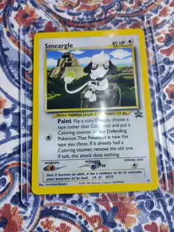 Pokemon TCG - SMEARGLE #32 - WOTC BLACK STAR PROMO LP - Image 1