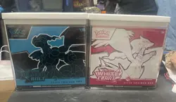 Black Bolt & White Flare Pokemon Center Elite Trainer Box ETB Sealed With Case - Image 1