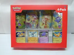 Sam’s Club Pokemon 151 Mini Tin 4 Pack NEW/SEALED/SHIPS FAST - Image 1