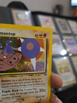 Hitmontop - 3/75 Neo Discovery Unlimited Holo Rare Pokemon - LP/MP - Image 3
