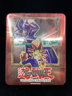 Yu-Gi-Oh! yugioh Dark Magician Booster Pack Collectors Tin 2002 Sealed - Image 1