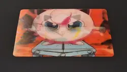 1998 Pokemon Jigglypuff Pioneer Viz Video PIKA-0022D 3D Lenticular Promo Card - Image 3