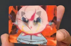 1998 Pokemon Jigglypuff Pioneer Viz Video PIKA-0022D 3D Lenticular Promo Card - Image 4