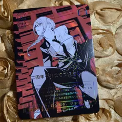 MAKIMA CHAINSAW MAN BW GODDESS Holo Anime Waifu Girl Card - Image 1
