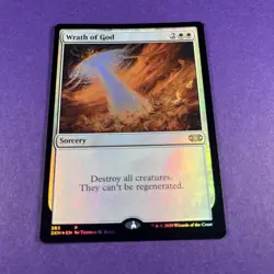 MTG Wrath of God 383 Foil Double Masters Magic The Gathering Trading Card - Image 2