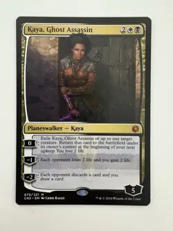 Kaya Ghost Assassin MTG Magic the Gathering Card NM Near Mint CN2 - Image 1