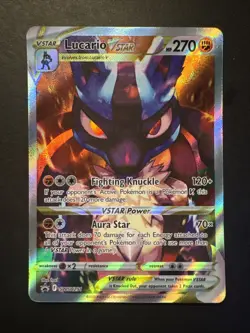 Lucario VSTAR SWSH291 Sword & Shield Promo Holo Card NM Condition - Image 1