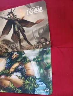2x Playmat Lot MTG Eternal Witness Commander Grand Prix Richmond Battle Zendikar - Image 3
