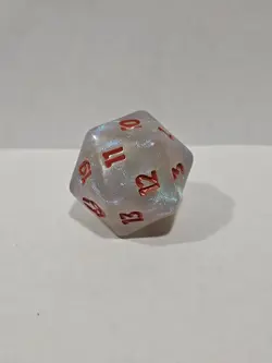 Oversized Spindown D20 Die - MTG Avatar: The Last Airbender Dice Life Counter - Image 3
