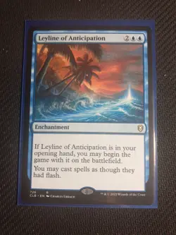 MTG ~ Leyline of Anticipation ~ Battle for Baldur's Gate ~ Near Mint ~ Rare - Image 1