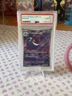 2025 Pokemon CBB3 CS S-Ch Vol 3 Gengar SAR 03 07/07 PSA 10 GEM MINT - Image 1