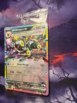 Umbreon ex 060/131 Prismatic Evolutions Stamped Double Rare Pokemon TCG NM - Image 3
