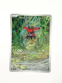 Tapu Bulu Pokemon Shrouded Fable 065/064 Illustration Rare - Image 1