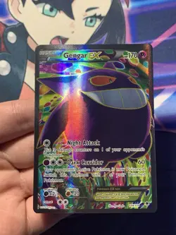 Gengar EX Full Art 114/119 Pokemon XY Phantom Forces Ultra Rare 2014 Near Mint - Image 3
