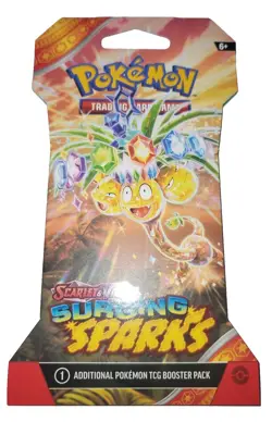 Pokemon TCG Scarlet & Violet Surging Sparks Blister Pack x1 random art - Image 1