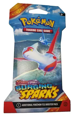 Pokemon TCG Scarlet & Violet Surging Sparks Blister Pack x1 random art - Image 2