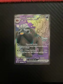 Arven's Mabosstiff ex - 218/182 Ultra Rare Holo NM Pokemon SV10: Destined Rivals - Image 1