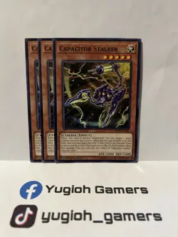 Yu-Gi-Oh CAPACITOR STALKER X3 MP18 1st EDITION Common Light Played - Image 1