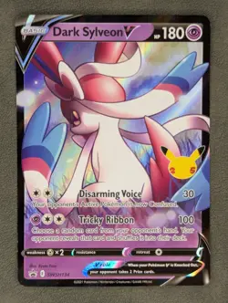 Dark Sylveon V SWSH134 Pokemon TCG Promo SWSH: Sword & Shield Promo Cards NM - Image 3