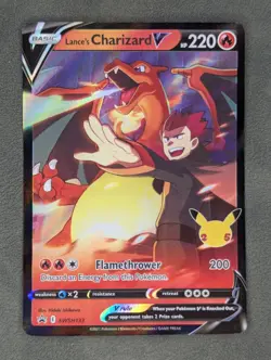 Lance's Charizard V - SWSH133 Pokemon TCG Promo SWSH: Promo Cards NM - Image 1