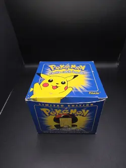 1999 Burger KIng Pokemon Gold Card Pikachu, Blue Box . Sealed NIB. - Image 1