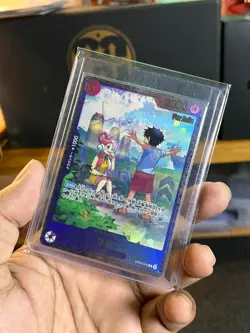 4 Set Luffy OP09-002 Sealed Flagship Battle ST21-014 One Piece Card Japan - Image 2