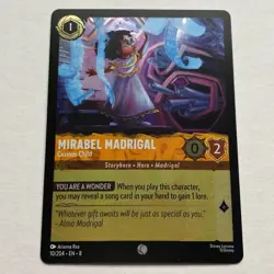 Mirabel Madrigal 10/204 Disney Lorcana Reign of Jafar Common Cold Foil Card NM - Image 1