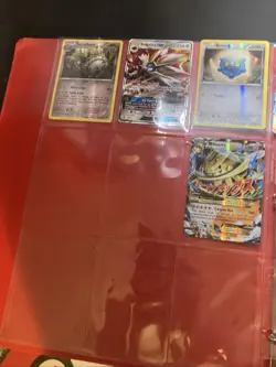 Pokemon Binder Shiny Cards Some First Editions And Comes With Oversized Cards - Image 2