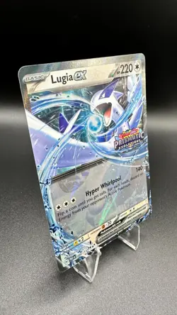 Pokemon Lugia ex 082/131 Prismatic Evolutions Stamped Promo TCG Card - Image 2