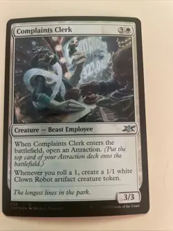 Complaints Clerk Unfinity Galaxy Foil - Image 1