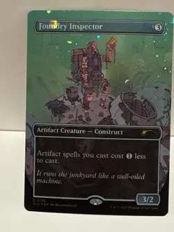 Foundry Inspector (Galaxy Foil) Secret Lair Drop Foil Original Drop - Image 1