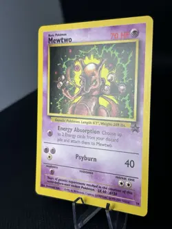 1999 Pokemon Wizards Black Star Promos Mewtwo #14 - Image 2