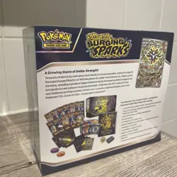 Pokemon TCG: Surging Sparks Pokemon Center Elite Trainer Box (ETB) - SEALED ✅ - Image 2