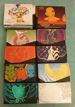 EMPTY ETB BOXES BUNDLE SCARLET & VIOLET POKEMON - Image 1