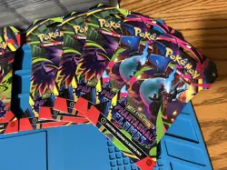10x Pokemon TCG Phantasmal Flames Sleeved Booster Packs Lot - Sealed New -(ME02) - Image 4
