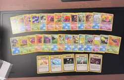 Pokemon Fossil Uncommon And Common Complete Set 1999 WOTC - Image 1
