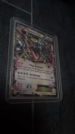 Pokemon Shiny Rayquaza EX, XY Era, XY69 - Image 2