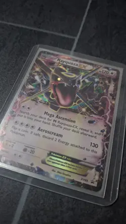 Pokemon Shiny Rayquaza EX, XY Era, XY69 - Image 3