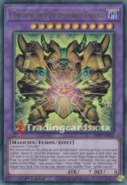 Yu-Gi-Oh! L'Incarne de l'Instoppable Exodia : UR INFO-FR033 - Image 1