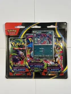 Pokemon Trading Card Game - Mega Evolution Phantasmal Flames Triple Pack Sneasel - Image 1