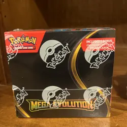 Pokemon TCG Mega Evolution Enhanced Sealed Booster Box 36 Packs + Promo Card New - Image 1