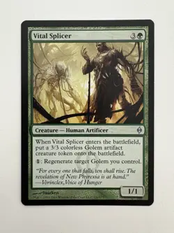 Vital Splicer MTG Magic the Gathering Card NM Near Mint NPH - Image 1