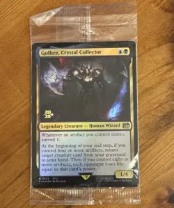 Golbez, Crystal Collector [Prerelease] R 0225, Sealed Foil, MTG Final Fantasy - Image 1